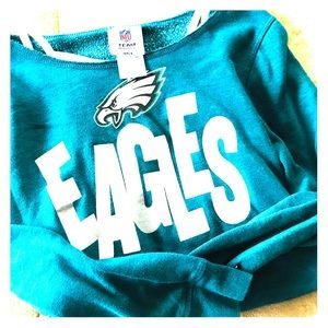2 ITEMS... Eagles sweatshirt/Nike hooded shirt